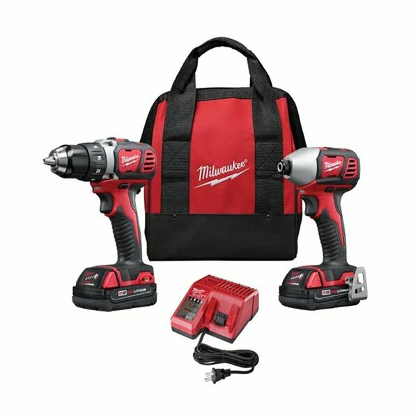 Milwaukee Tool M18 18V Compact 2-Tool Combo Kit ML2691-22